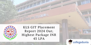 KLS GIT Placement Report 2024 Out; Highest Package INR 45 LPA